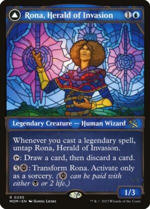 Rona, Herald of Invasion // Rona, Tolarian Obliterator (Showcase)