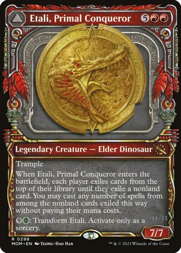 Etali, Primal Conqueror // Etali, Primal Sickness (Showcase)