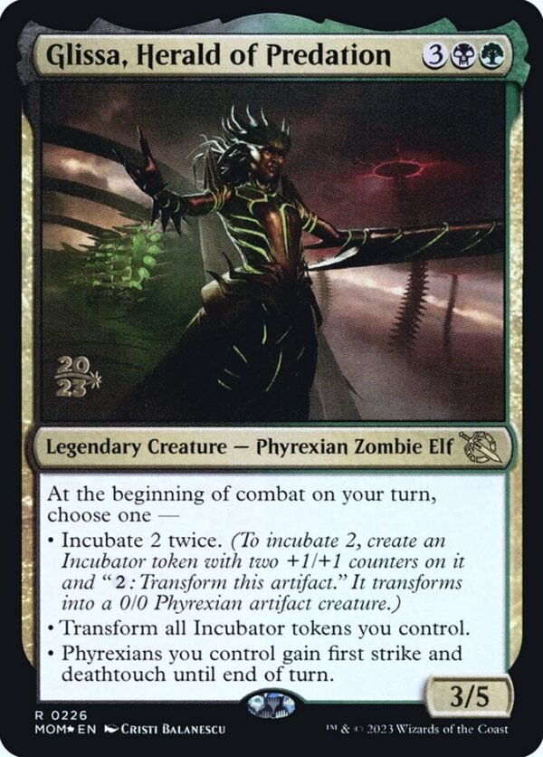 Glissa, Herald of Predation (Launch FOIL)
