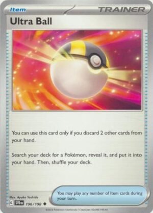 Ultra Ball - 196/198 - Uncommon - INGLÉS
