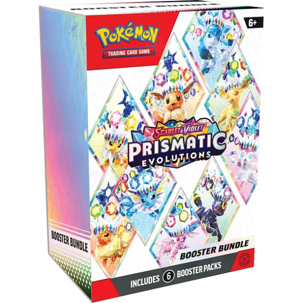 Pokemon TCG: Scarlet & Violet Prismatic Evolutions- Booster Bundle