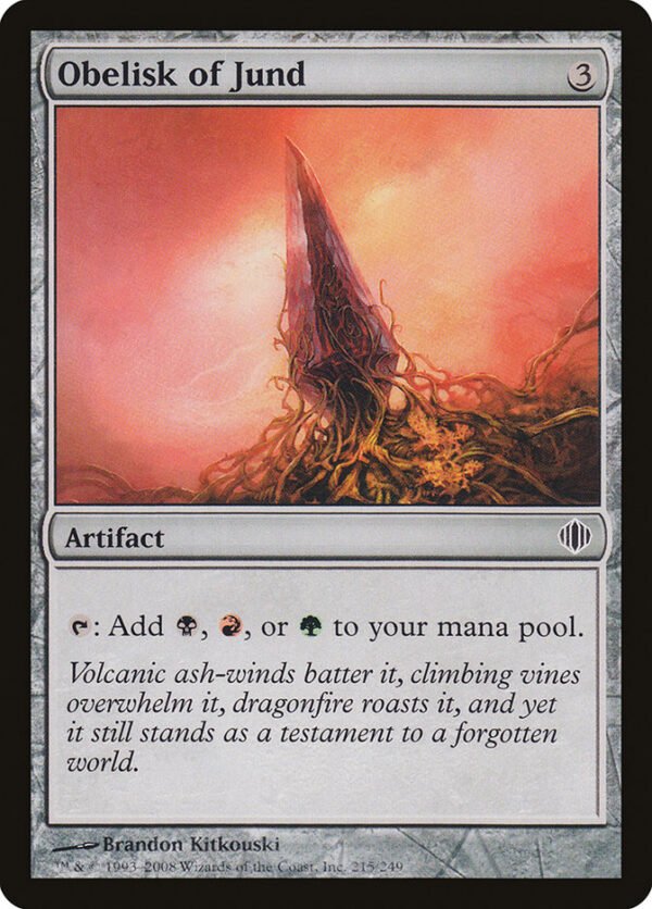 Obelisk of Jund (FOIL)