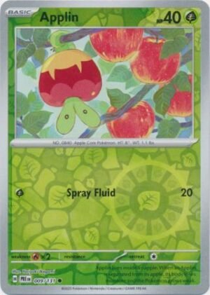 Applin - 009/131 - Common Reverse Holo