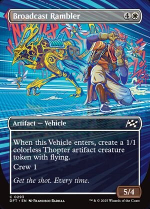 Broadcast Rambler (Borderless FOIL)