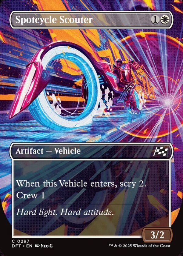 Spotcycle Scouter (Borderless FOIL)