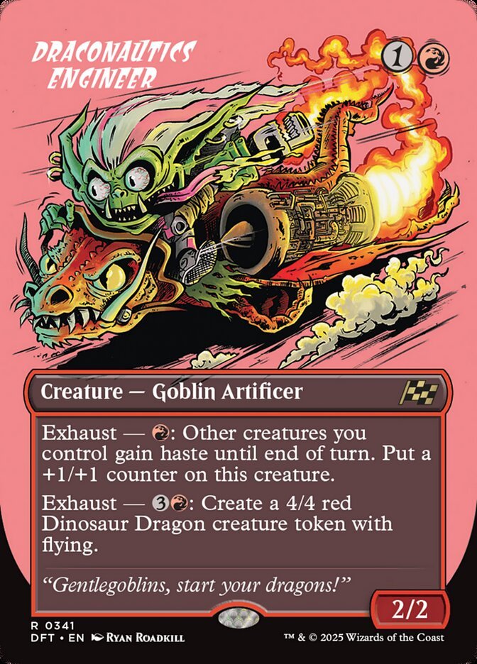 Draconautics Engineer (Borderless FOIL)