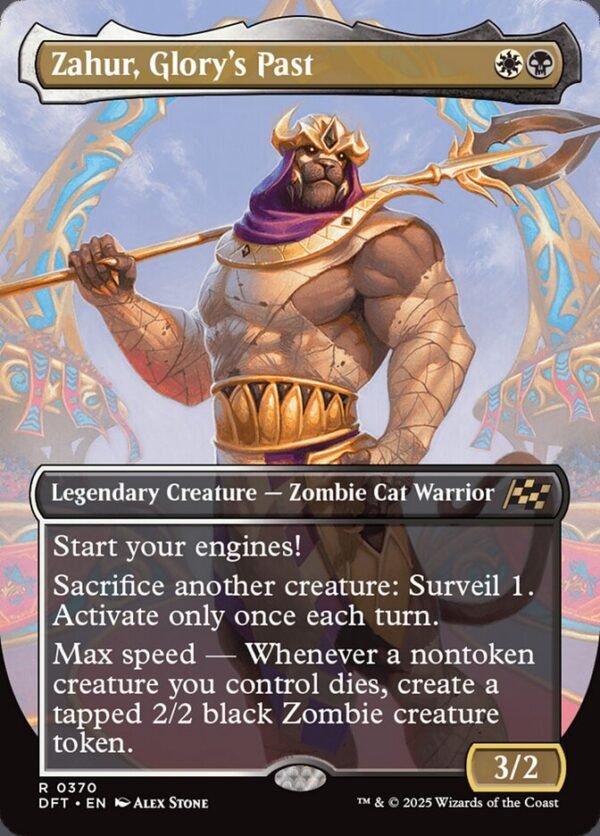 Zahur, Glory's Past (Borderless FOIL)