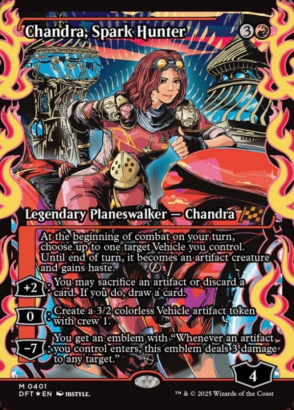 Chandra, Spark Hunter (Showcase FOIL)