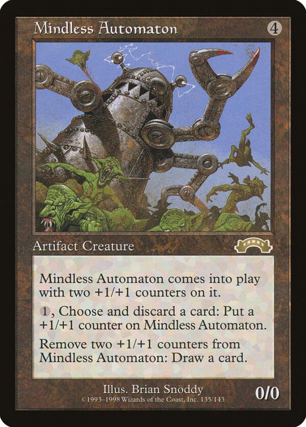 Mindless Automaton (Retro Frame)
