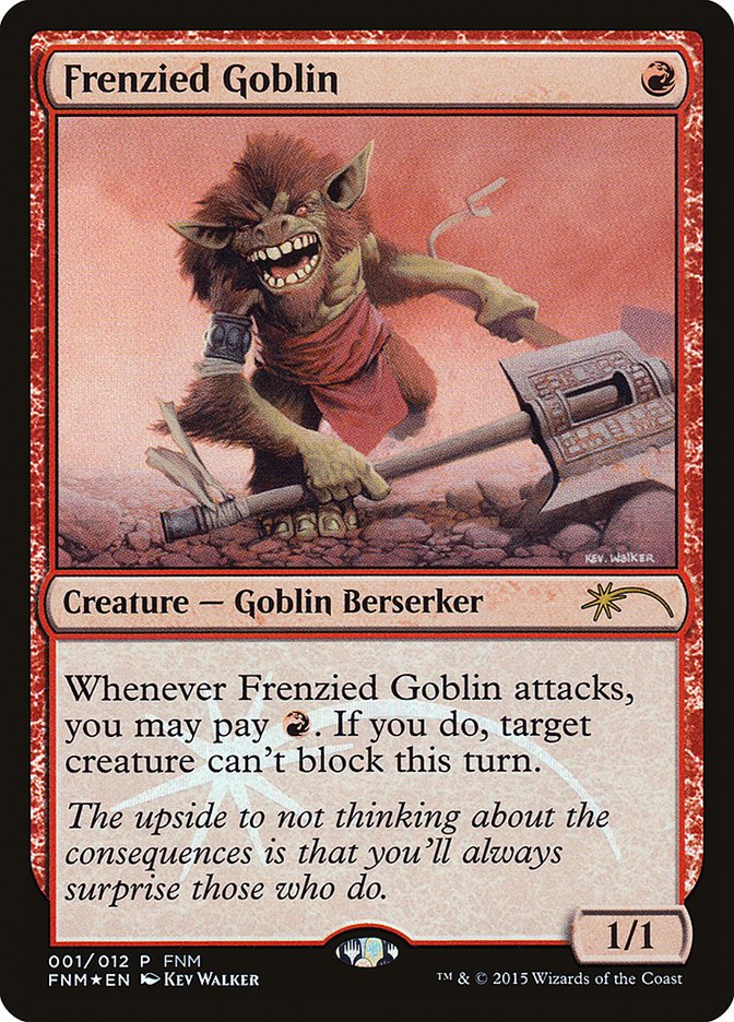 Frenzied Goblin (FOIL)