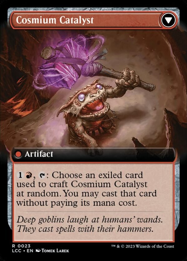 Ore-Rich Stalactite // Cosmium Catalyst (Extended Art FOIL) - Imagen 2