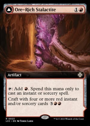 Ore-Rich Stalactite // Cosmium Catalyst (Extended Art FOIL)