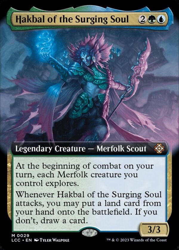 Hakbal of the Surging Soul (Extended Art FOIL)