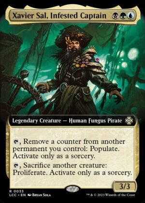 Xavier Sal, Infested Captain (Extended Art FOIL)