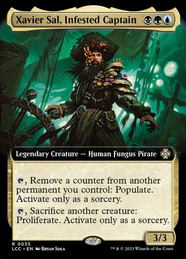 Xavier Sal, Infested Captain (Extended Art FOIL)