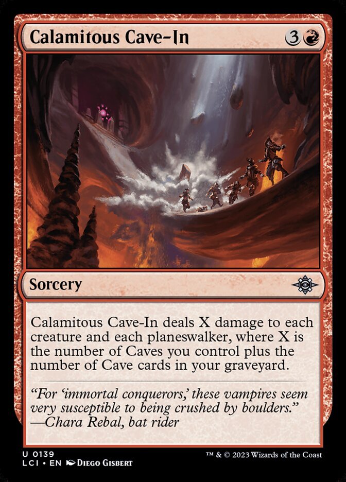 Calamitous Cave-In (FOIL)