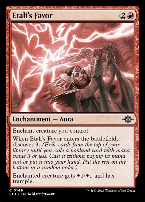 Etali's Favor (FOIL)