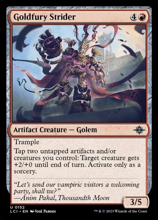Goldfury Strider (FOIL)