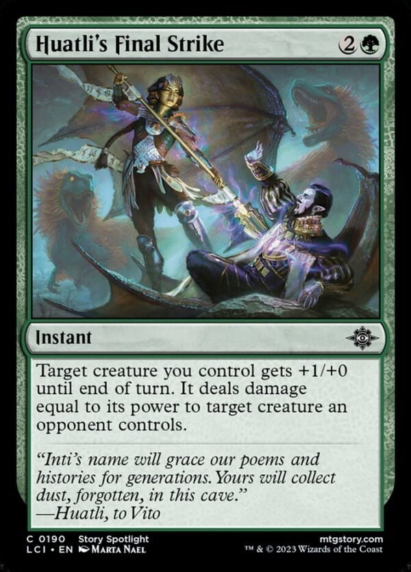 Huatli's Final Strike (FOIL)