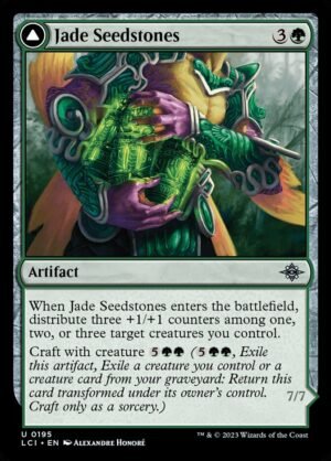 Jade Seedstones // Jadeheart Attendant (FOIL)