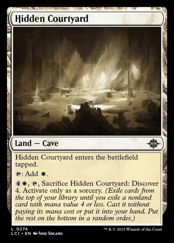 Hidden Courtyard (FOIL)