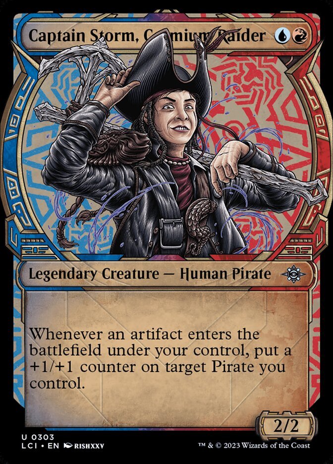 Captain Storm, Cosmium Raider (Showcase FOIL)