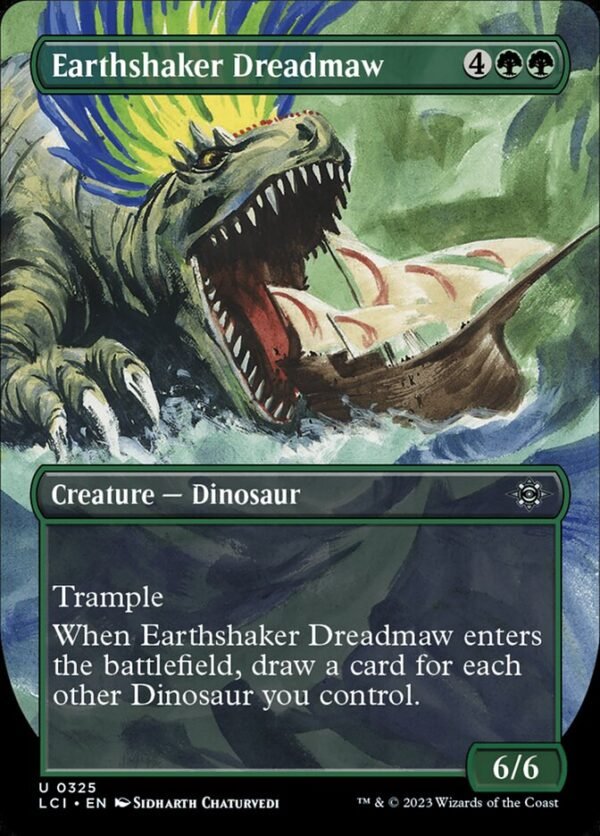 Earthshaker Dreadmaw (Borderless FOIL)