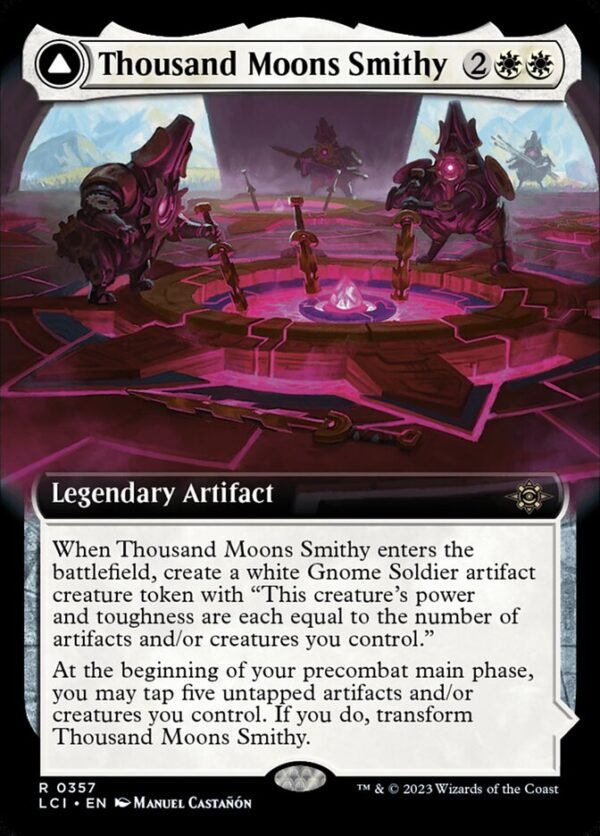 Thousand Moons Smithy // Barracks of the Thousand (Extended Art FOIL)