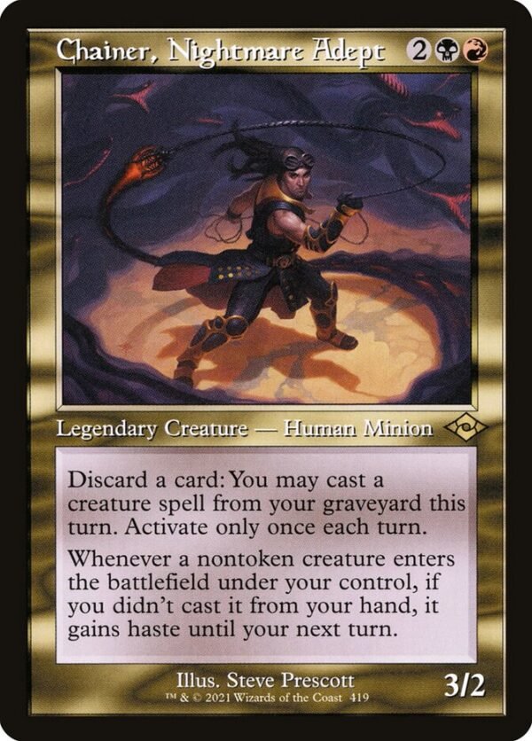 Chainer, Nightmare Adept (Retro Frame FOIL)