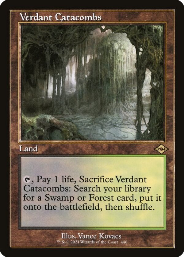Verdant Catacombs (Retro Frame FOIL)
