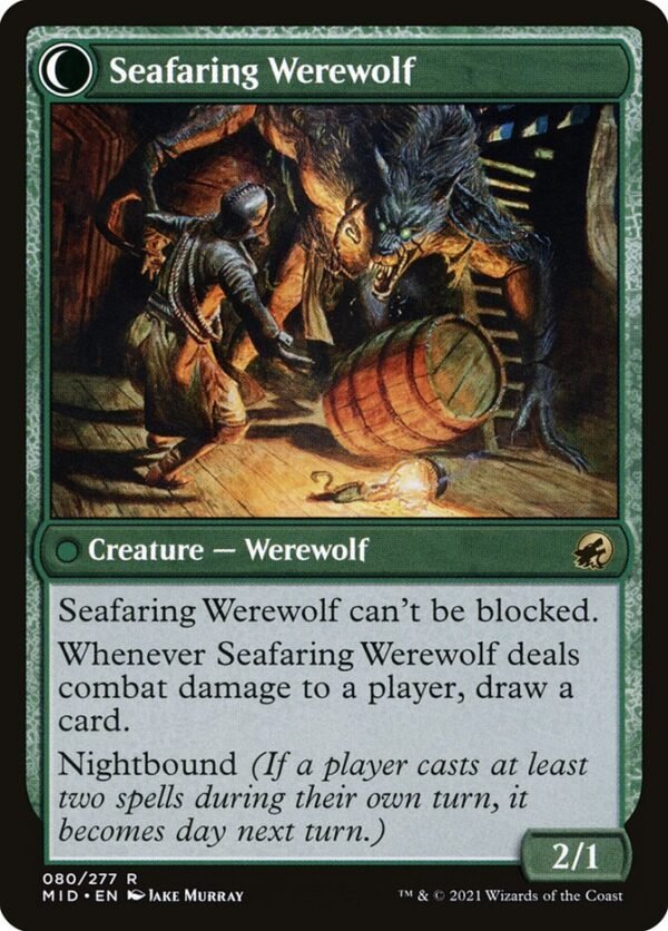 Suspicious Stowaway // Seafaring Werewolf - Imagen 2