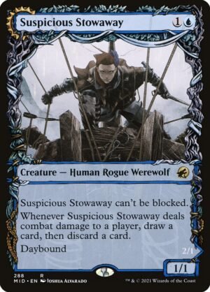 Suspicious Stowaway // Seafaring Werewolf (Showcase)