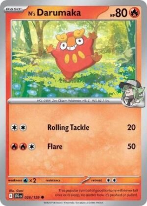 N's Darumaka - 026/159 - Common