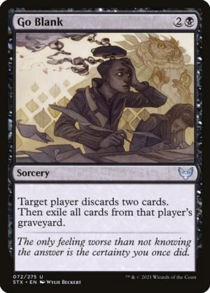 Go Blank (FOIL)