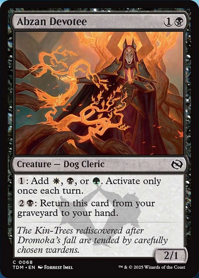 Abzan Devotee (FOIL)