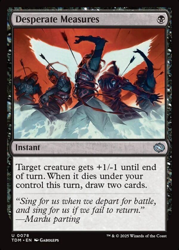 Desperate Measures (FOIL)