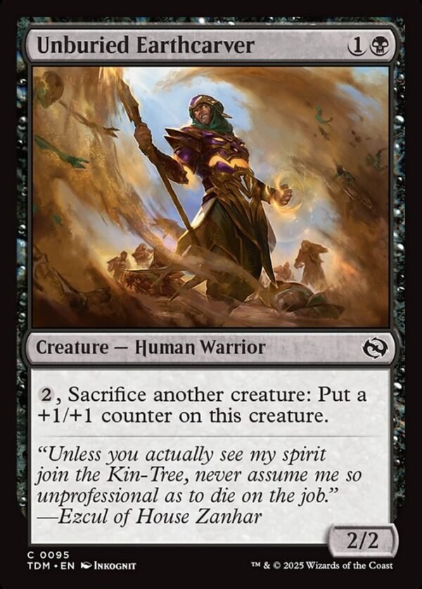 Unburied Earthcarver (FOIL)