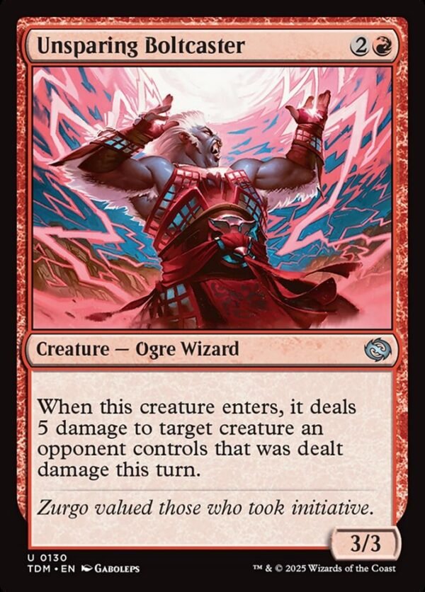 Unsparing Boltcaster (FOIL)