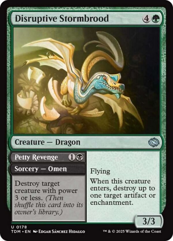 Disruptive Stormbrood // Petty Revenge (FOIL)