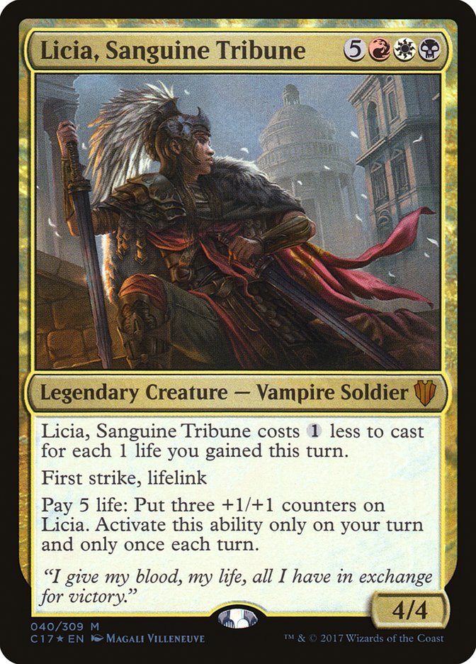 Licia, Sanguine Tribune (FOIL)