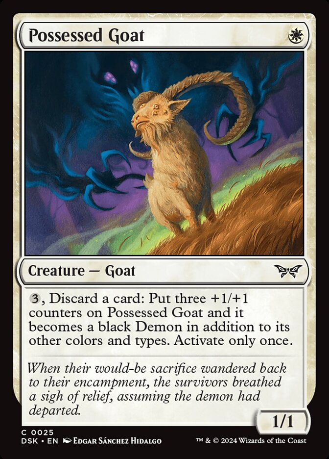 Possessed Goat (FOIL)