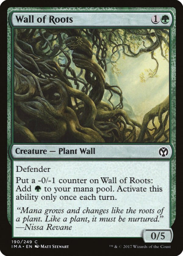 Wall of Roots (FOIL)