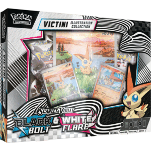 Pokemon TCG Scarlet & Violet - Black Bolt & White Flare - Unova Illustration Collection