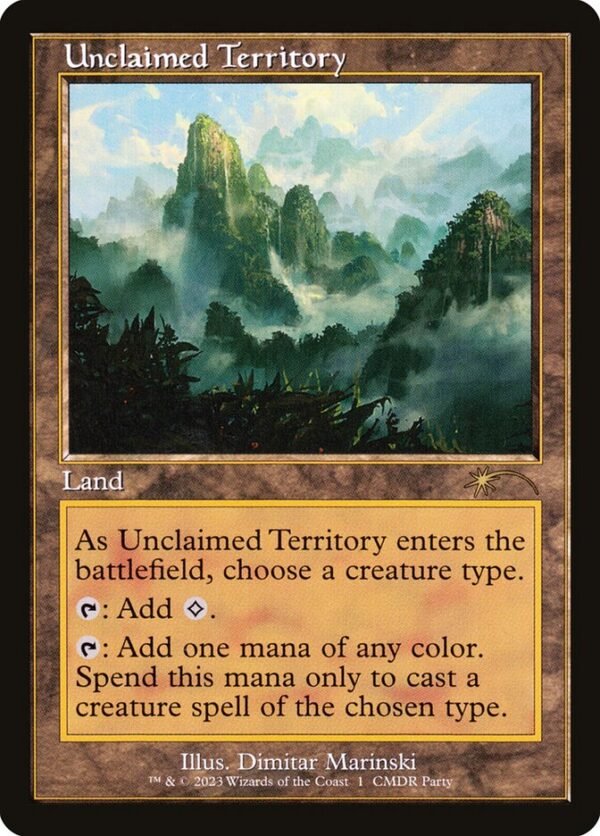 Unclaimed Territory (Retro Frame)