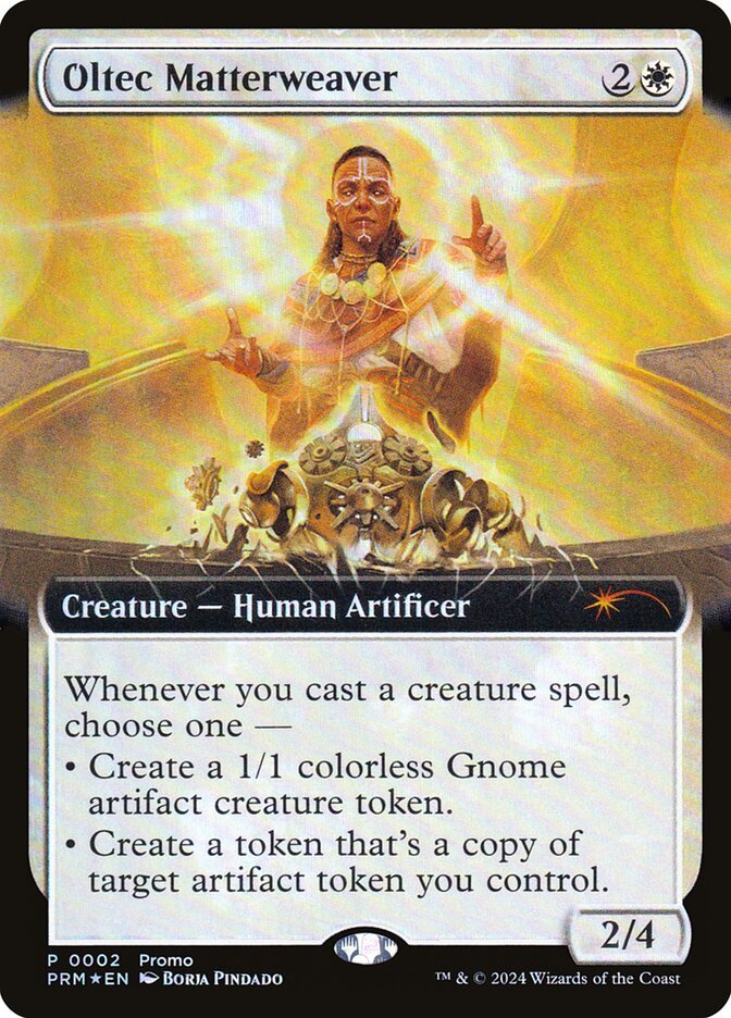 Oltec Matterweaver (Extended Art FOIL)