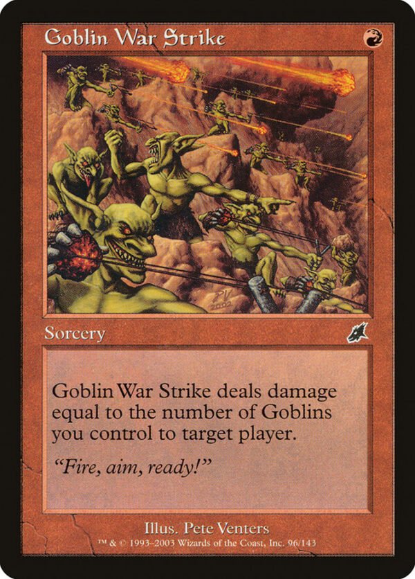 Goblin War Strike (Retro Frame)