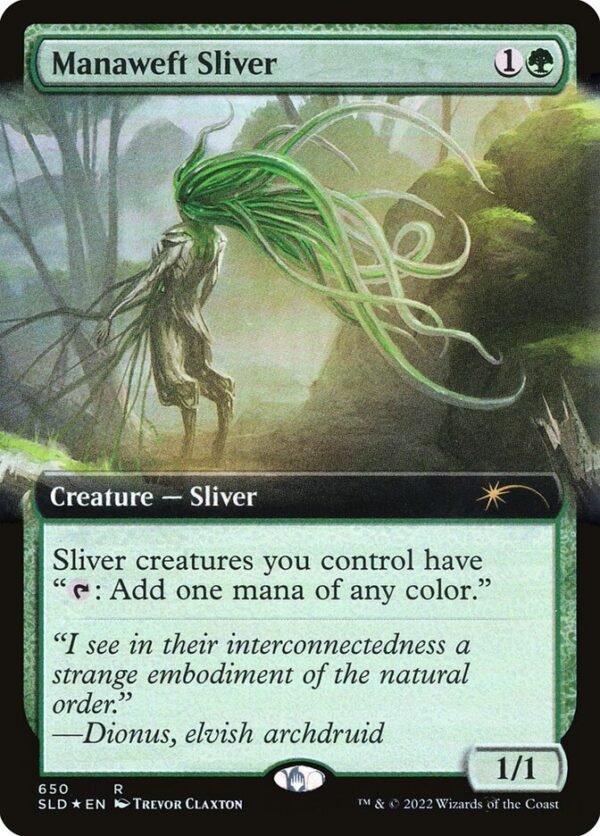 Manaweft Sliver (Extended Art FOIL)