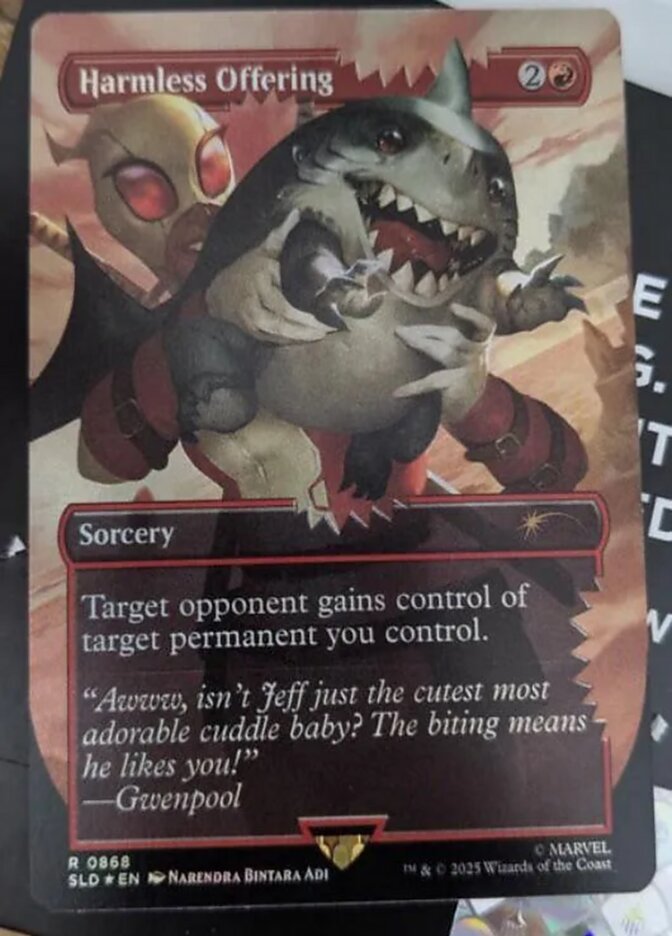 Harmless Offering (Borderless)