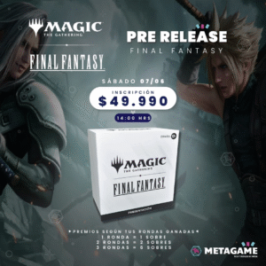 PRERELEASE FINAL FANTASY - MTG SABADO 7 DE JUNIO