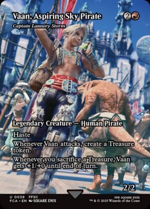 Captain Lannery Storm (Borderless FOIL)